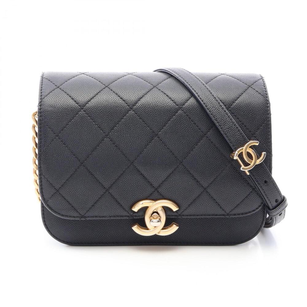 Chanel Matelassé Shoulder Bag/Handbag, Caviar Leather (Grained Calfskin), Wom...